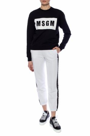 Logo-printed sweatshirt, zdjęcie 2 Logo-printed sweatshirt od MSGM